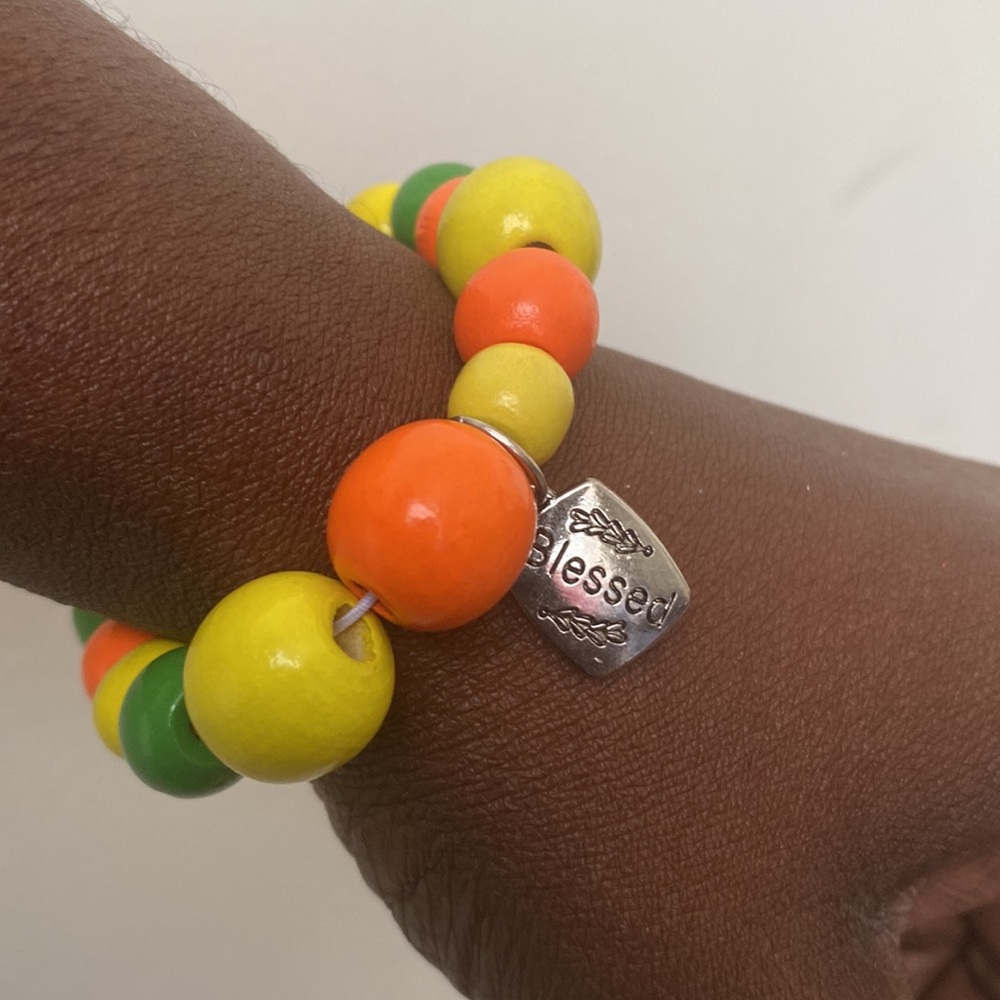 Blessed charm bracelet